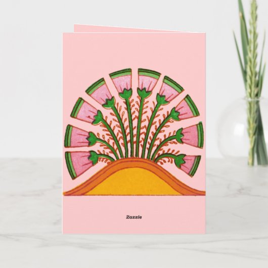 Word of Love Dankeskarte (Rückseite)