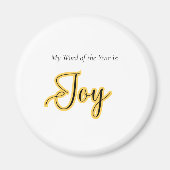 Word of the year - Joy Magnet (Vorne)