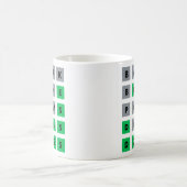 Word Puzzle-Tasse für Hundefreunde Kaffeetasse (Mittel)