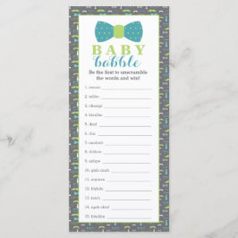 Word Scramble Game, Baby Shower, 25 Pack