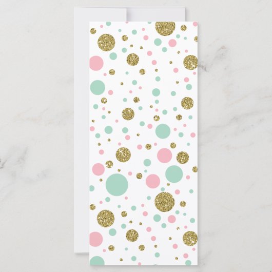 Word Scramble Game, Baby Showspiel, Imitate Glitze (Rückseite)