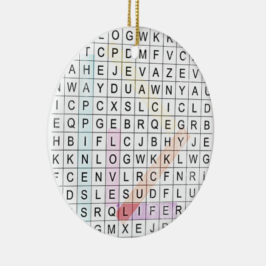 Word Search Keramikornament (Rechts)