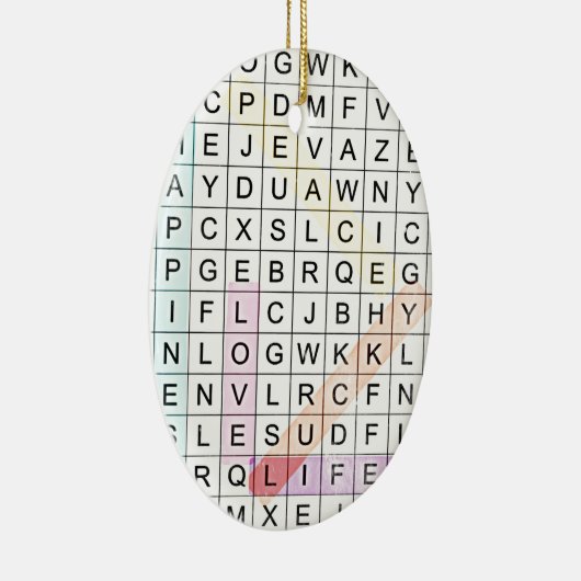 Word Search Keramikornament (Rechts)