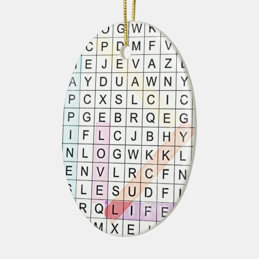 Word Search Keramikornament (Links)