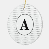Word Search Puzzle Monogram Keramik Ornament (Links)