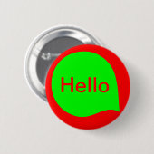 Word-Textfeld - Grün auf Rot Button (Vorne & Hinten)