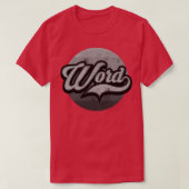 Word Up BW T-Shirt (Design vorne)
