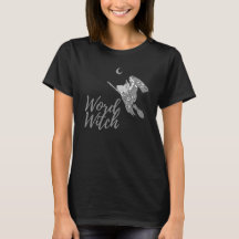 Word Witch T - Shirt - Design 2 (Schwarz)