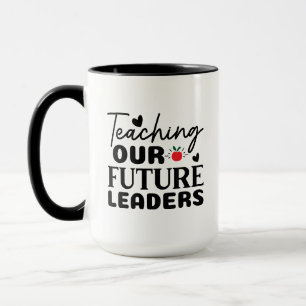Wordart für die Lehre unserer zukünftigen Führungs Tasse