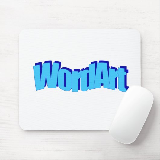 WordArt Mousepad (Mit Mouse)