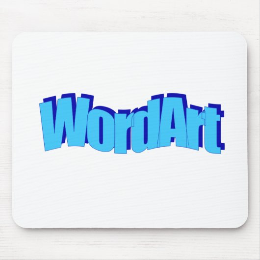 WordArt Mousepad (Vorne)
