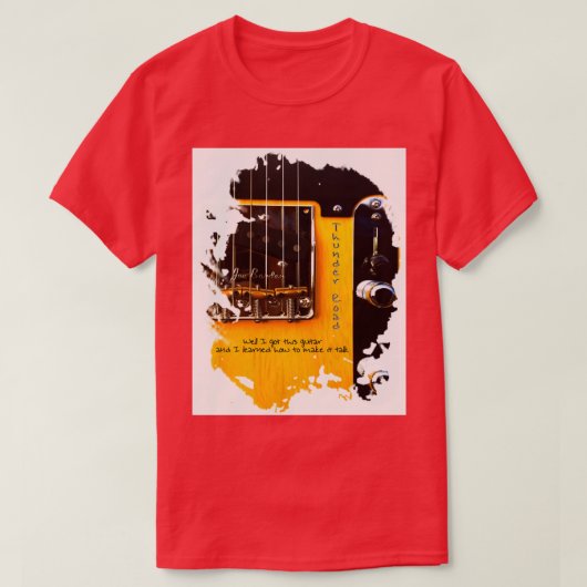 Wordart Thunder Rd T-Shirt (Design vorne)