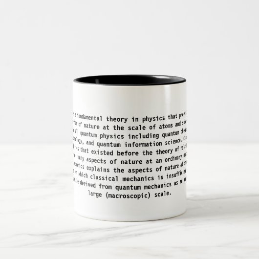 Wordcoffee Tasse (Mittel)