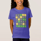 Wordgame T - Shirt (Vorderseite)