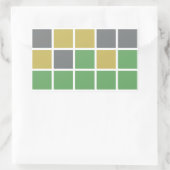 Wordle Puzzle Game Stickers (Tasche)