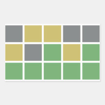 Wordle Puzzle Game Stickers