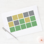 Wordle Puzzle Game Stickers (Umschlag)