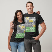 Wordle Puzzle "Miami Beach"  T-Shirt (Unisex)