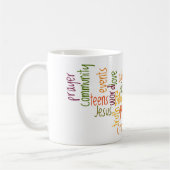 Wordle Royersford Bibel-Stipendium Kaffeetasse (Links)