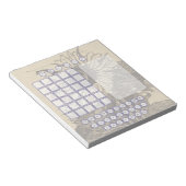 Wordle Scratch Pad Notepad - Sonnenblume Notizblock (angewinkelt)