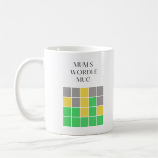 Wordle-Tasse für Mama Kaffeetasse