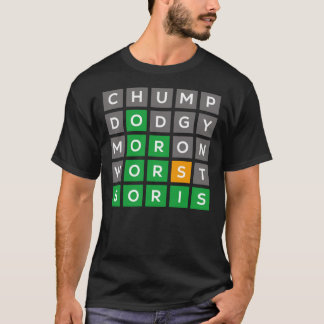 Wordle Tory Boris edition No1 Klassischer T - Shir T-Shirt