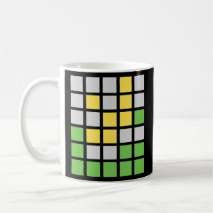 Wordle Word Game-Geschenk  Kaffeetasse