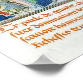 Wordly Things von "Le Miroir d'Humilite" Poster (Ecke)