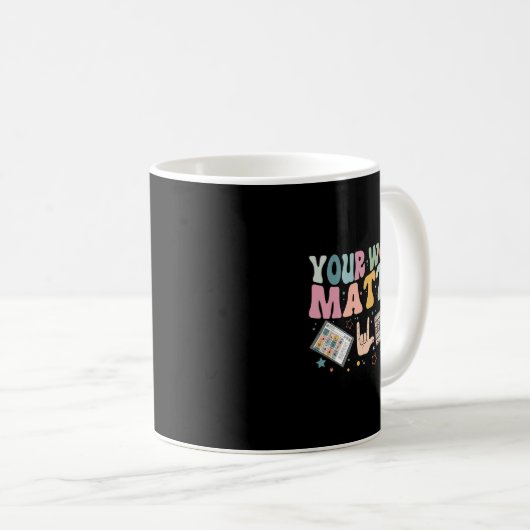 Wordproblem Speech Therapy Language Pathologe Kaffeetasse (VorderseiteRechts)