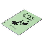 Words Are Powerful Use Them Wisely Literacy Quote Notizblock (Linke Seite)