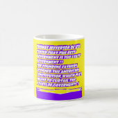 Words-Grafik über AMERICA Kaffeetasse (Mittel)