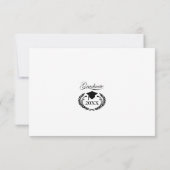 Words of Wisdom for the Graduate - Party card Karte (Rückseite)