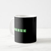 Words Online Word Game Kaffeetasse (Vorderseite Links)