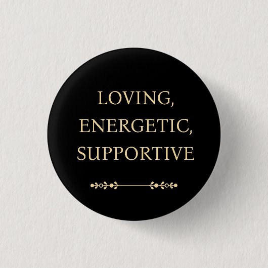 Words with purpose custom pins  button (Vorderseite)