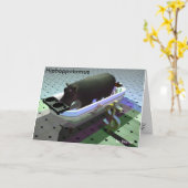 WordsEye Greeting Card Karte (Gelbe Blume)