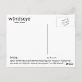 WordsEye Postkarte (Rückseite)