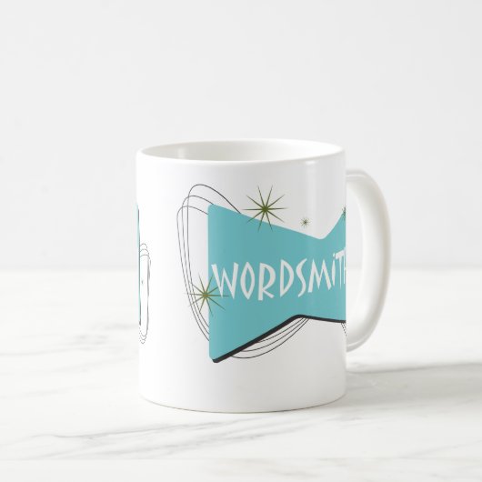 Wordsmith Kaffeetasse (VorderseiteRechts)