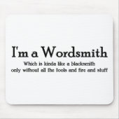 Wordsmith Mousepad (Vorne)