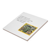 Wordsworth Narzissen-Poesie Fliese (Seite)