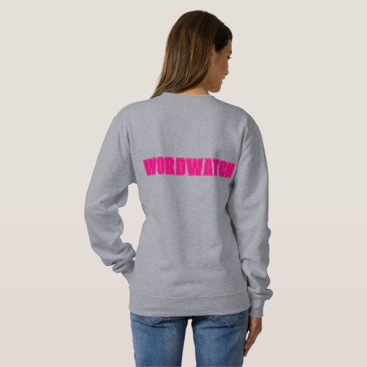 Wordwatch Sweatshirt (Schwarz voll)