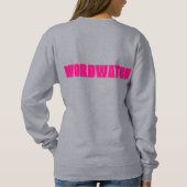 Wordwatch Sweatshirt (Rückseite)