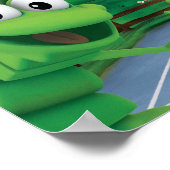 WordWorld Basketball Poster (Ecke)