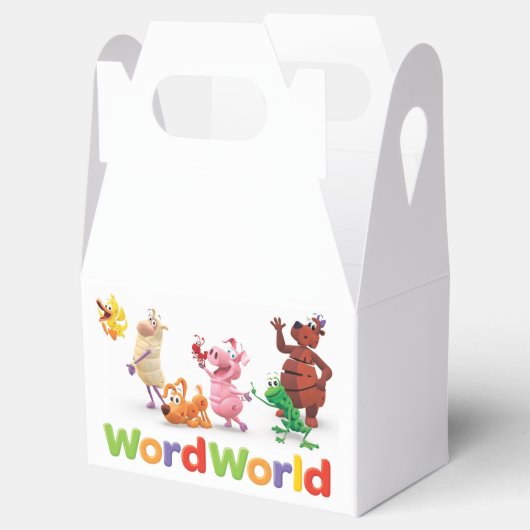 WordWorld-Bevorzugungsbox Geschenkschachtel (Geöffnet)