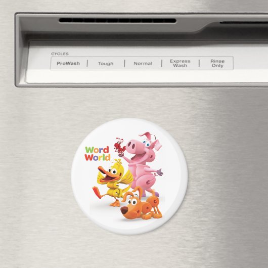 WordWorld Magnet (In Situ (Geschirrspüler))