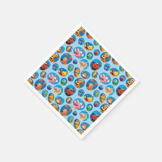 WordWorld WordFriends Paper Napkins Serviette (Ecke)