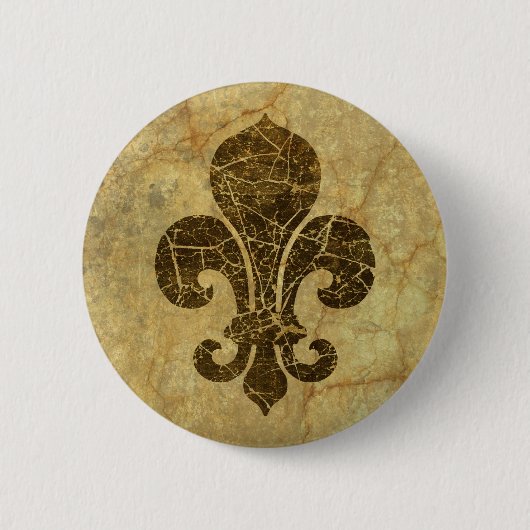Worin Lilie Button (Vorderseite)