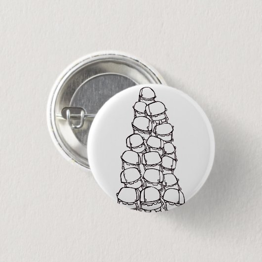 Work0049weiß Button (Vorne & Hinten)