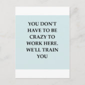 WORK2.png Postkarte (Vorderseite)