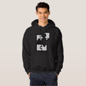 Work and life balance My Favourite hobby Puzzle Hoodie (Vorne ganz)