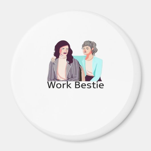 Work Beast Classic Magnet (Vorne)